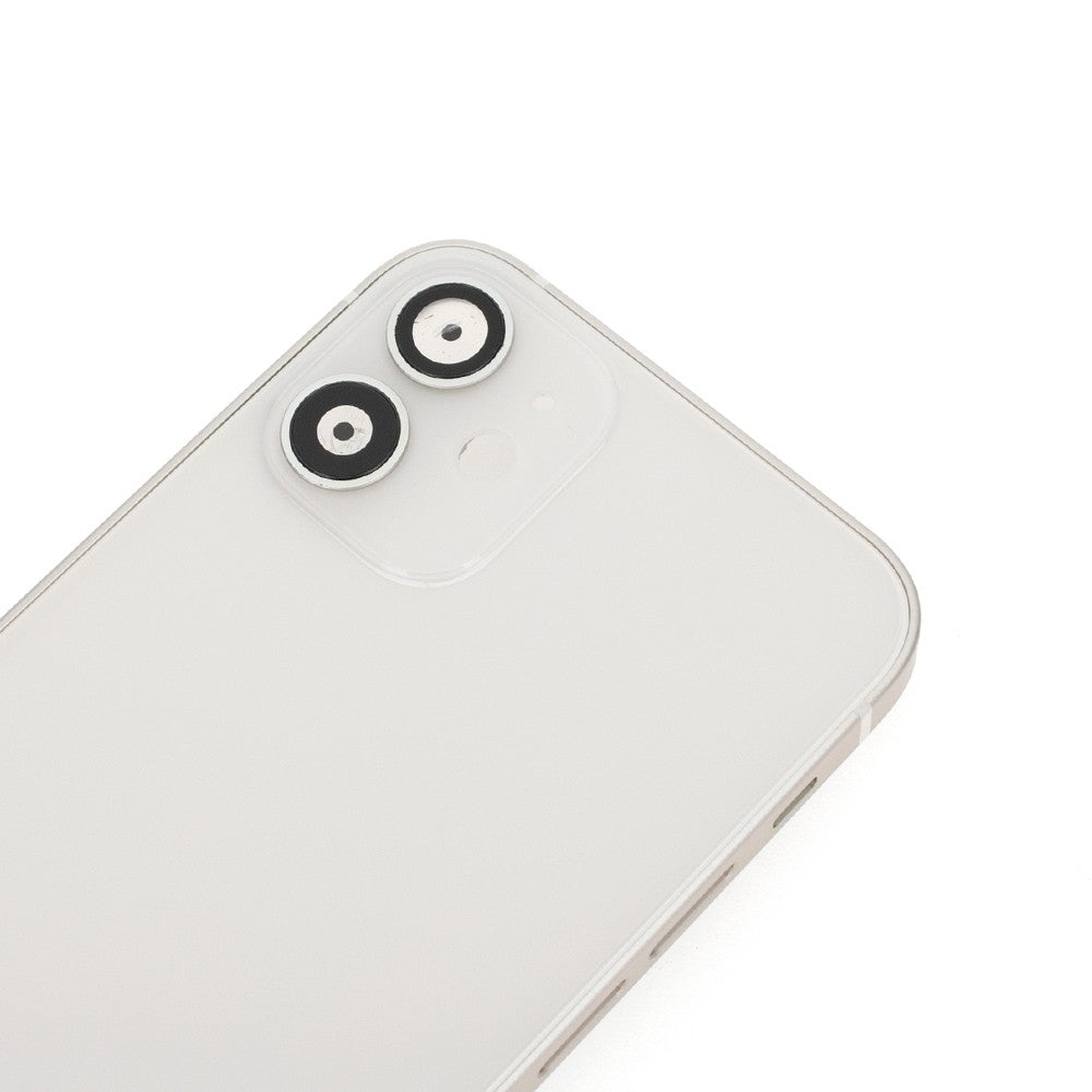 Rear Housing for iPhone 12 mini (NO LOGO)-White Rear Housing for iPhone 12 mini (NO LOGO)-White